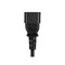 Monoprice SJT Extension Cord, 14 AWG, Indoor, 14/3, 1 Outlets, IEC 60320 C13, Black, IEC 60320 C14, 3 ft 24192 - alternate 4
